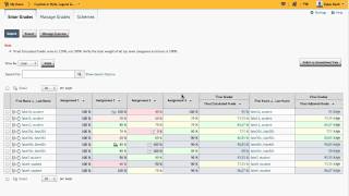 D2L v10 Grades