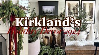 New🌲Kirkland’s Christmas Decor 2024|| Holiday Decor shop with me