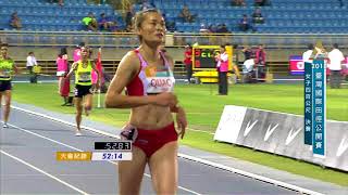 DAY1 ::Live:: 女子400公尺決賽Taiwan Athletics Open 2018 台灣國際田徑公開賽