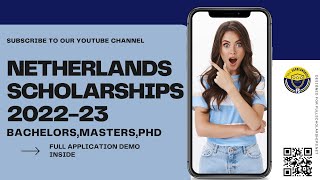 Study in Netherlands List of Fully Funded Scholarships in Netherlands 2022-2023 | How To Apply Free