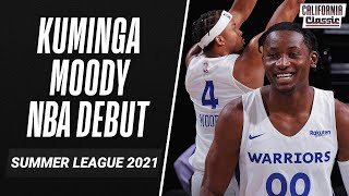 Jonathan Kuminga & Moses Moody Warriors NBA Debut! 💪