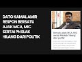 DATO KAMAL RESPON BERSATU AJAK MCA,MIC SERTAI PN ELAK HILANG DARI POLITIK