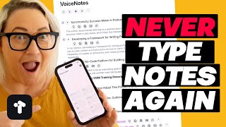 Tana Voice Notes + AI = Your Secret to Faster Notes without typing