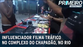 Influenciador inglês filma 'feira de drogas' ao ar livre no Rio | Primeiro Impacto (15/05/23)