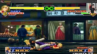 KOF2000 玛丽加麦卓、薇丝 小孩玩上了经典BUG！