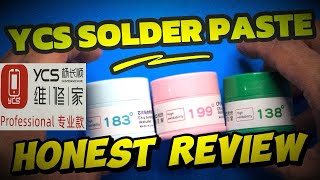 YCS solder paste honest review