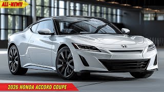 ሁሉም አዲስ-አዲስ 2026 የ Honda Adase Counpe - Honda ፍጹም የሆነውን አረጋዊ ተገንብቷል !!