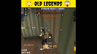 OLD LEGENDS 2017-2023 😱 FREE FIRE OLD I'D | FREE FIRE 2017 LEGENDS 😱 FREE FIRE 🔥 #shorts #freefire