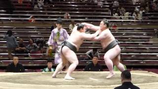 Kotootori (3-4) - Kasugamaru (2-5) , Sumo : Natsubasho '16