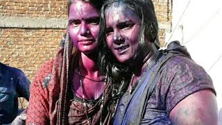 bhabhiyon ki gobar wali Holi putai video2 #viralvideo #happyholi #youtube #trending #bhabhiholivideo