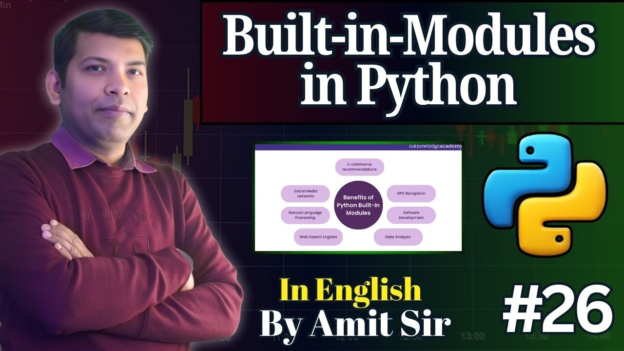 26 Python Built In Modules With Example Python Tutorial For
