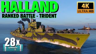 Halland Unleashed – 90kts Torpedoes Terrorize Trident!