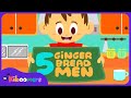 Five Gingerbread Men - The Kiboomers Preschool Songs For Christmas