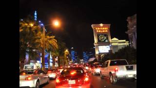 Las Vegas strip traffic in 4 minutes