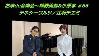 お家de音楽会～神野美伽＆小原孝 第66回「テネシーワルツ／江利チエミ」#スマホ一発録り #ノーマイク #TennesseeWaltz #テネシーワルツ #江利チエミ #神野美伽さんニューシングル