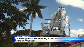 3 Broward firefighters recover from injuries