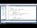 Code Folding in Microsoft Visual Studio 2017