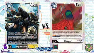 DIGIMON TCG: Local match Deep Savers (Blue) vs D-Reaper (White) | OOPS!