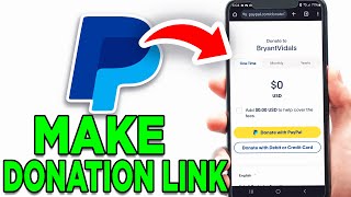 How To Create Donation Link On Paypal! - Make Donate Buttom