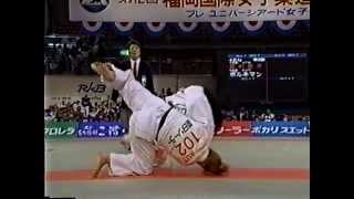 JUDO 1994 Fukuoka: Ryoko Tani (Tamura) 谷 亮子 (JPN) - Michaela Bornemann (AUT)