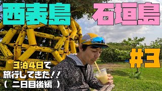 #3 八重山列島の石垣島と西表島を3泊4日で一人旅してみた【二日目後編】