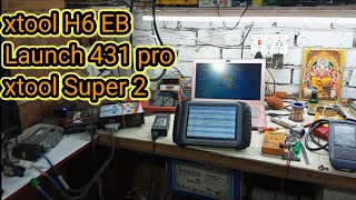 xtool H6 EB vs Launch 431 pro vs Super 2 || best car scanning tool