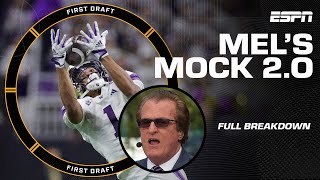 Mel Kiper Jr's Mock Draft 2.0:  Breakdown with Field Yates | 🏈 FIRST DRAFT
