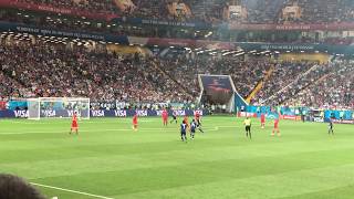 【現地撮影】ロシアW杯 日本対ベルギー 乾の無回転ミドルシュート！ ロシアワールドカップ決勝トーナメント russia world cup japan vs belgium