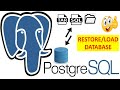 How To Restore/Load Database Using pgAdmin To PostgreSQL || TAR File || BAK File || Directory Option