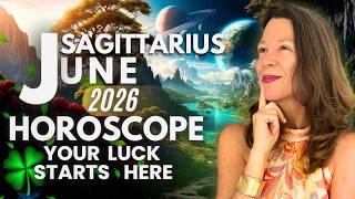 SAGITTARIUS Sun Moon Rising JUNE 2026 ♐ Jupiter & Venus Bring HUGE Changes This June