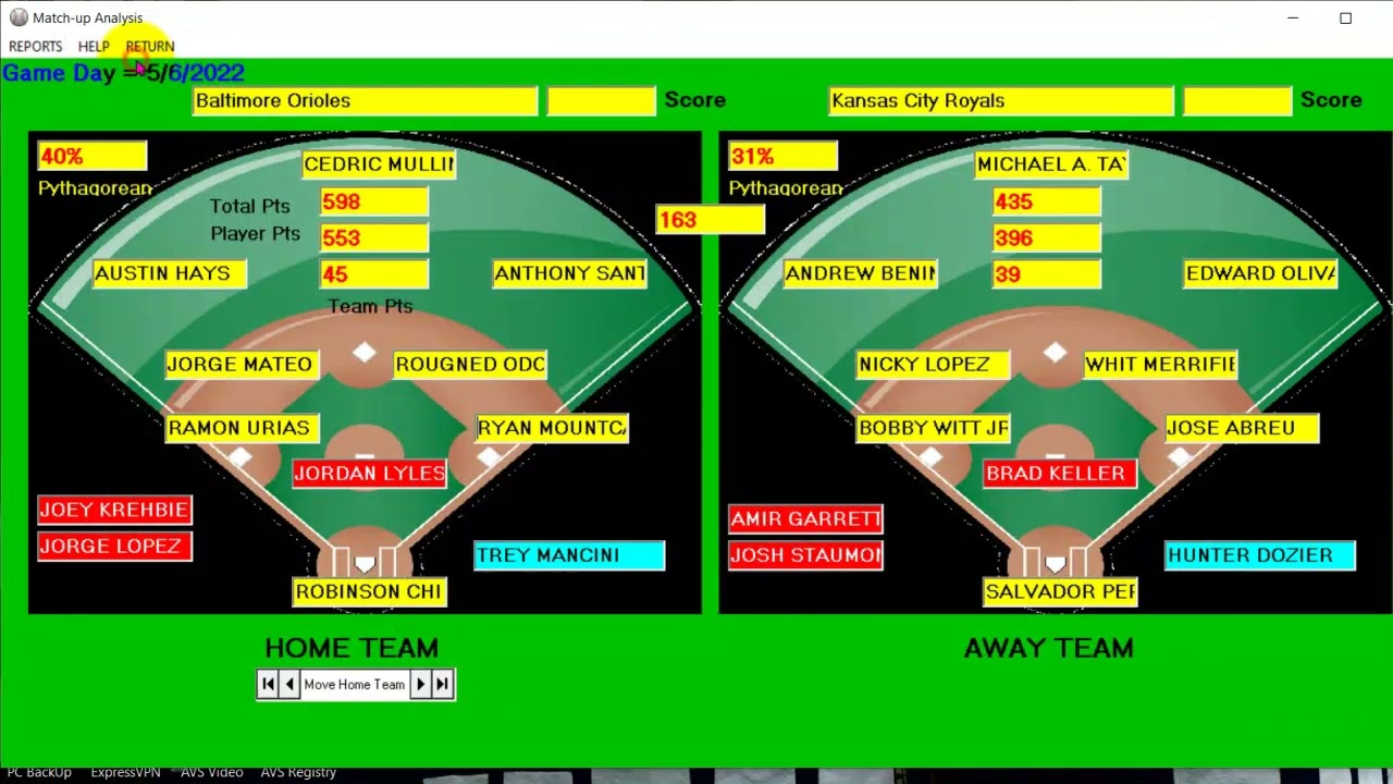 MLB Analysis Model - YouTube