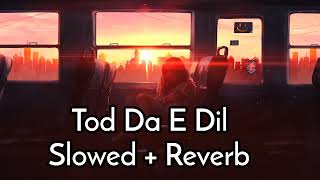 Tod Da E Dil | Ammy Virk | Slowed + Reverb Broken Lofi Mix | Night Drive Song
