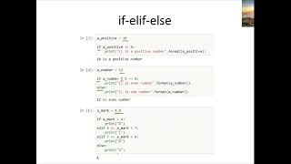 Python Crash Course - Session 10 - IF-ELSE