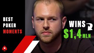 HOW TO WIN a $1,491,580 FINAL TABLE ♠️ Best Poker Moments ♠️ PokerStars