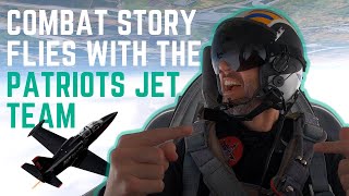 Helicopter Pilot Flies in a Jet - Will I Pass Out? | Combat Story Flies With The Patriots Jet Team