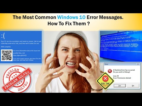 Most Common Windows 10 Error Codes & How to Fix them ?