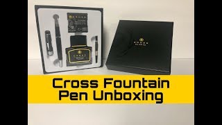 Cross Bailey Fountain Pen Gift Set Unboxing