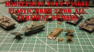 Magnetizing Team Yankee Plastic BRDM-2 for All Armament Options