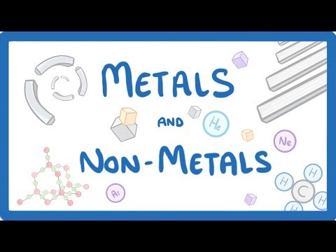 What is formed between metals and nonmetals?