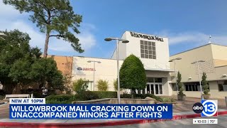 Willowbrook Mall announces temporary parental guidance rules