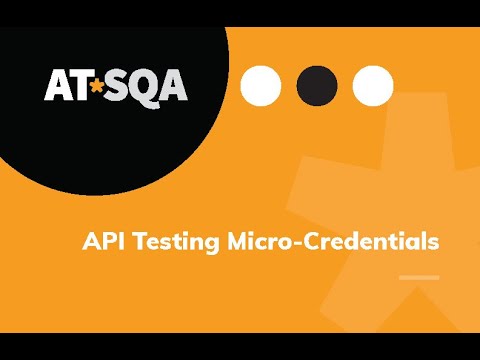 At Sqa Api Testing Micro Credentials Youtube