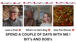 A little catch up ❤️ What’s in Ida’s bag ❤️ A delicious one pot dinner ❤️ Link to Jacket below ❤️