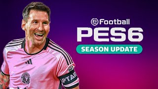 PES 6 NEXT SEASON PATCH 2025 UPDATE