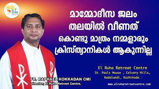 മാമ്മോദീസ ജലം തലയിൽ വീണത് കൊണ്ടു മാത്രം നമ്മളാരും ക്രിസ്ത്യാനികൾ ആകുന്നില്ല FR. RAPHAEL KOKKADAN CMI