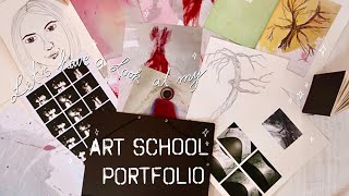 My Art School Portfolio that got me ACCEPTED! Tour & Tips for German Art School Portfolio