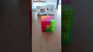 Magnetic magic puzzle cube