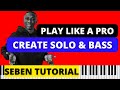 How To Create Seben Solos and Bass [ 1 - 5 - 4 - 5 ] Piano Tutorial