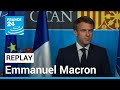 REPLAY - Macron: EU must find more alternative routes for Ukraine grain supplies • FRANCE 24