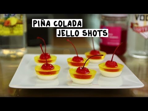 Piña Colada Pudding Shots! Recipe