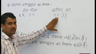 Rajasthan ICT Satellite Education Science Class 10th Genetics 24 August 2017 18 Lecture 19